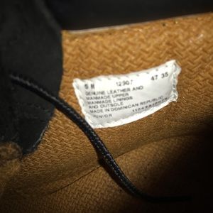 NOT FOR SALE *** Timberlands black boots